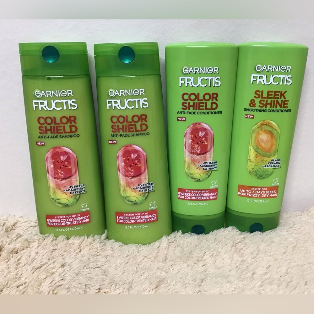 GARNIER FRUCTIS COLOR SHIELD SHAMPOO AND CONDITIONER
